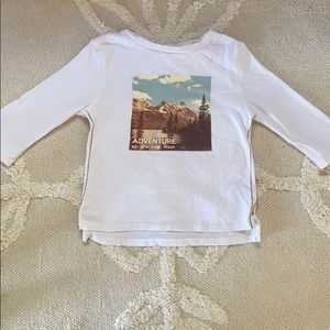 Art Class “Adventure” toddler long sleeve tee